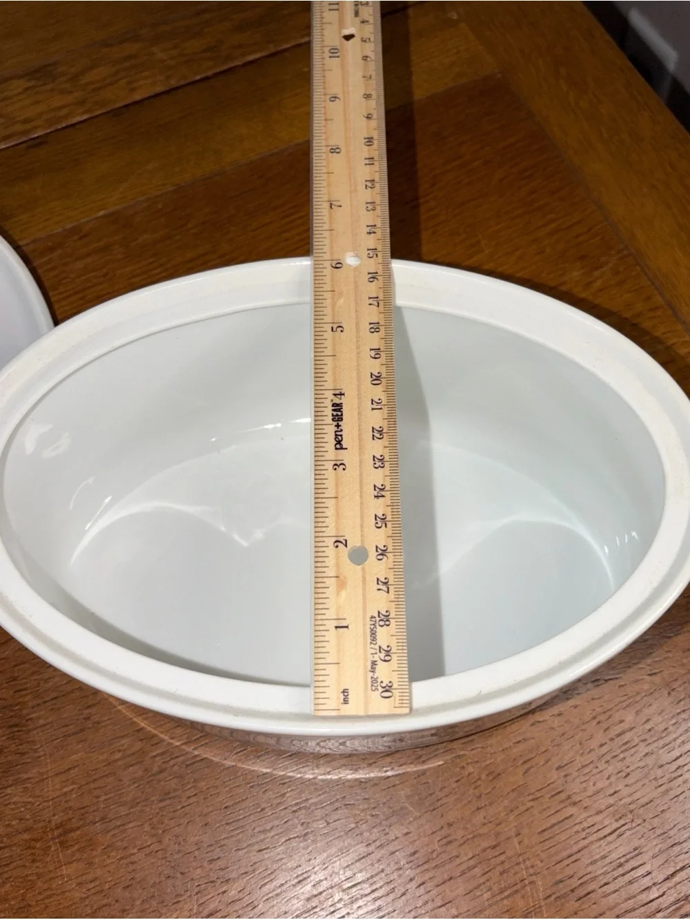Anchor Hocking Ovenware Casserole Dish W/Lid 2 Qt Floret Pattern Vintage-Japan